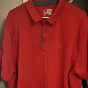 Under Armour Men's Polo in Bold Red
